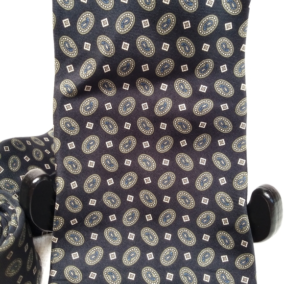 ✨HP✨ The Arrow Company Paisley Geometric Silk Tie - Picture 2 of 4
